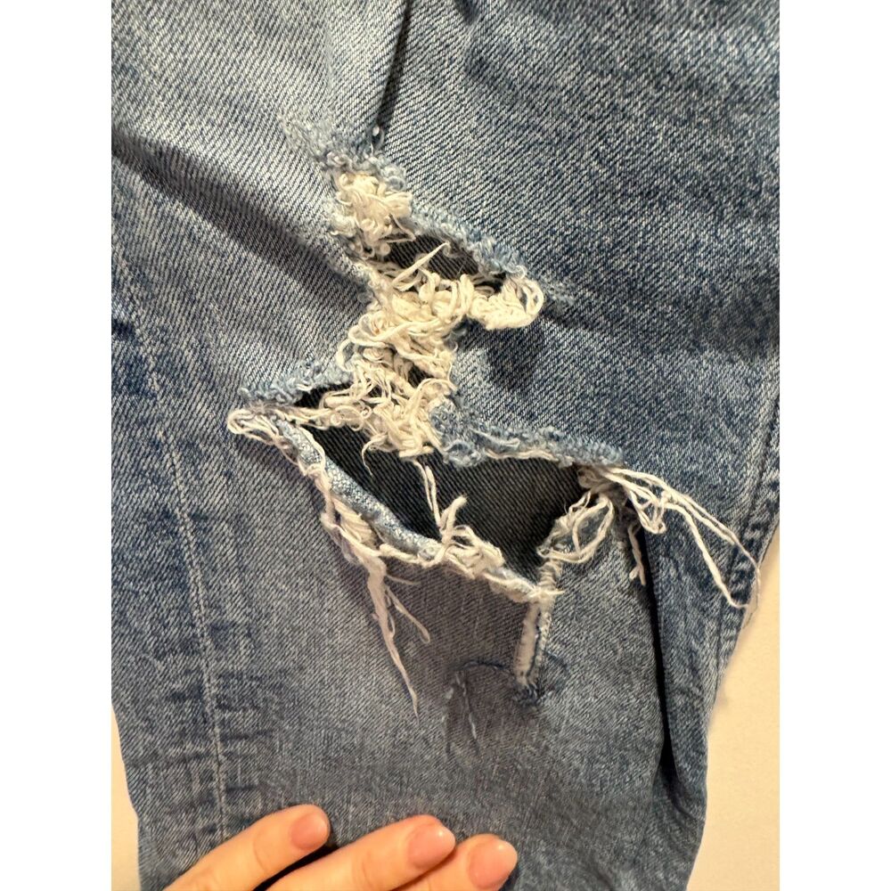Citizens of Humanity Charlotte Button Fly Distressed Jeans Size 26 - Picture 9 of 11